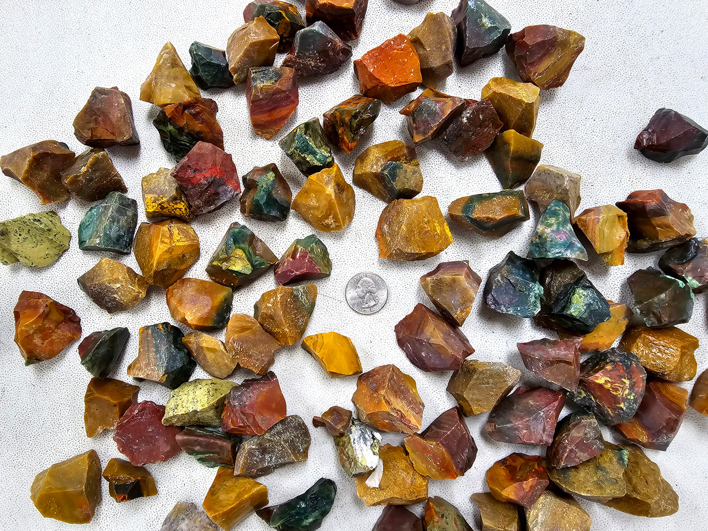 Fancy Jasper Crystal Stones Raw Rough Bulk