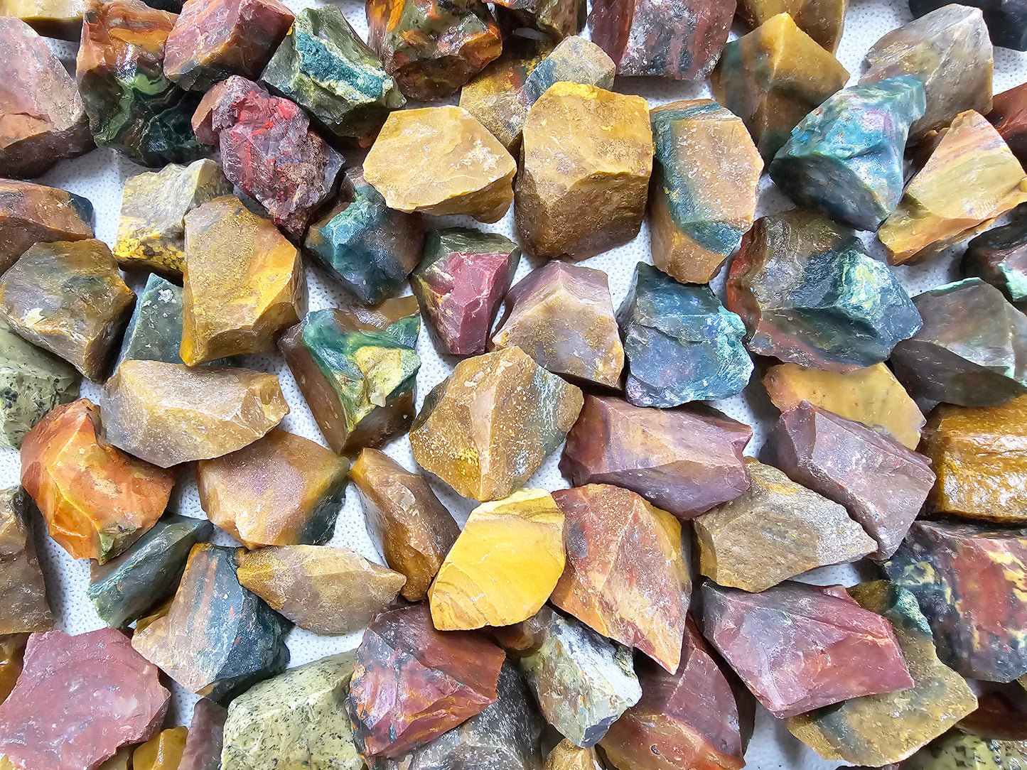 Fancy Jasper Crystal Stones Raw Rough Bulk