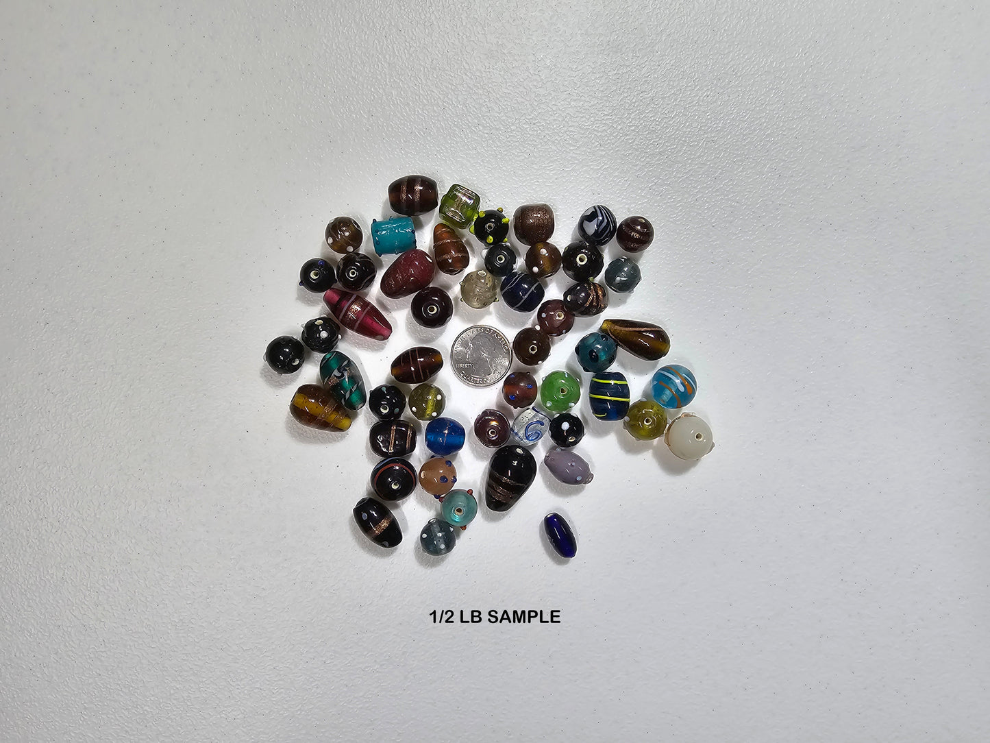 Assorted Mixed Glass Beads