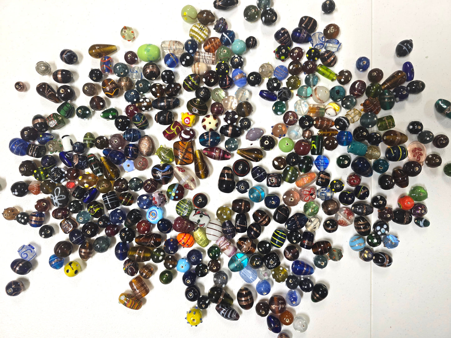 Assorted Mixed Glass Beads