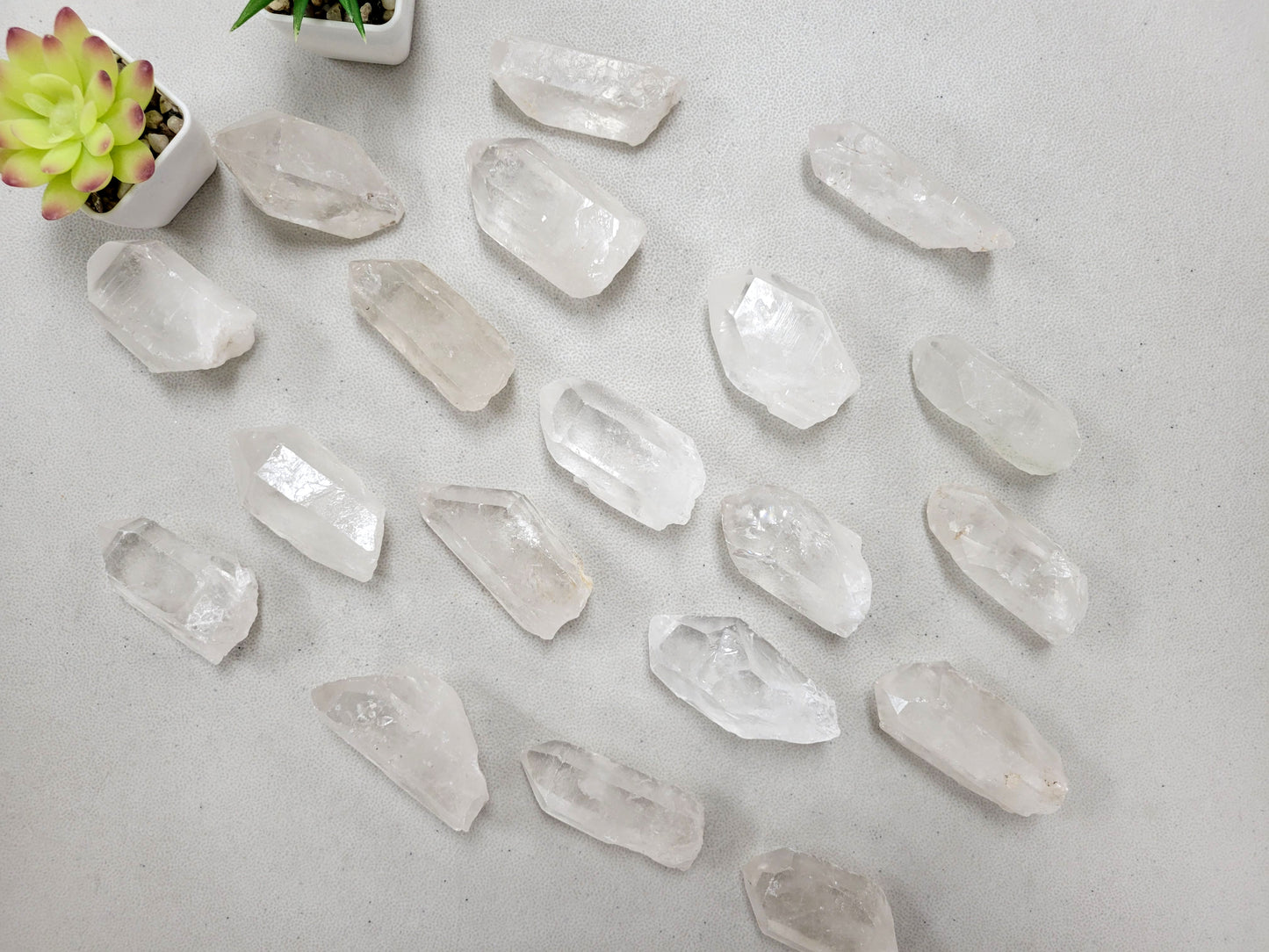 Quartz Crystal Point 2 to 3.5 inches