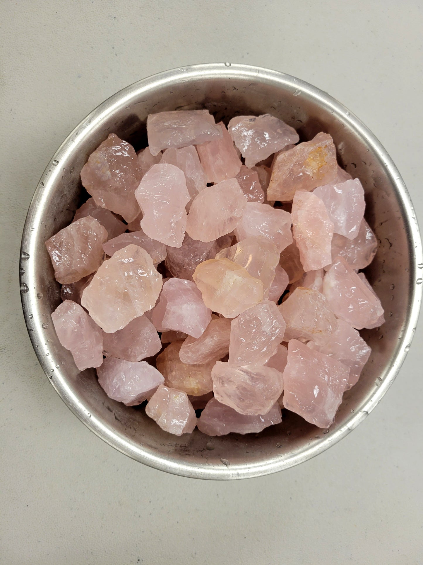 Rose Quartz Large Chunks - Rough Stones Bulk