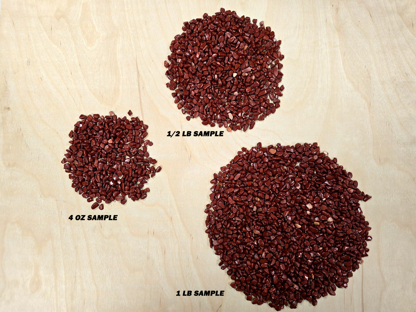 Tumbled Red Jasper Crystal Chips