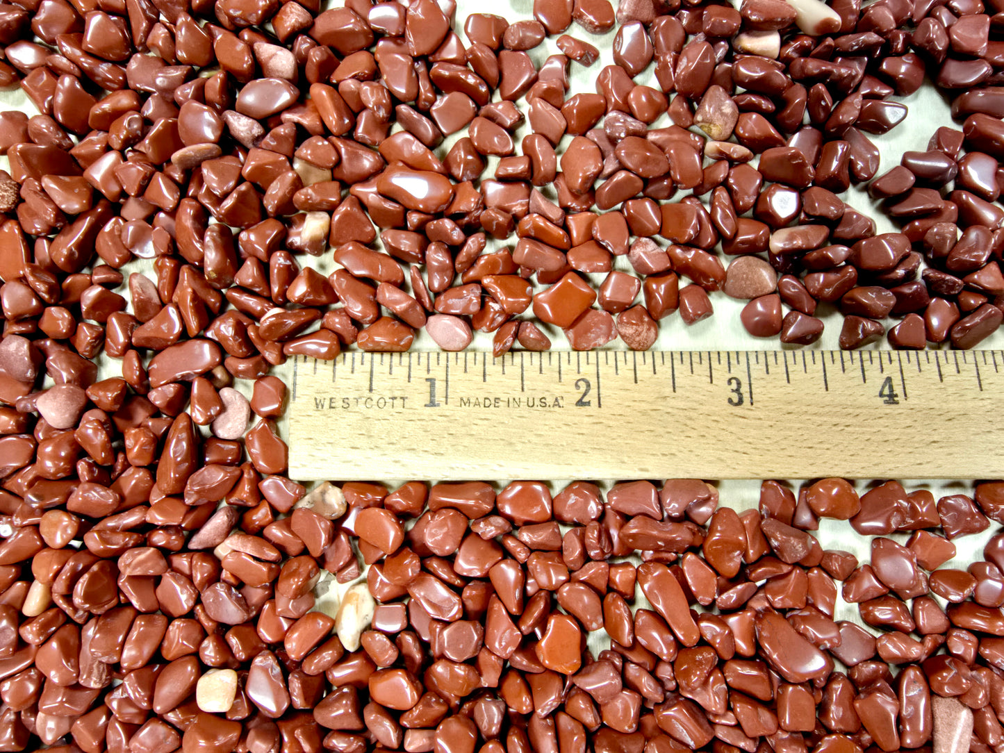 Tumbled Red Jasper Crystal Chips