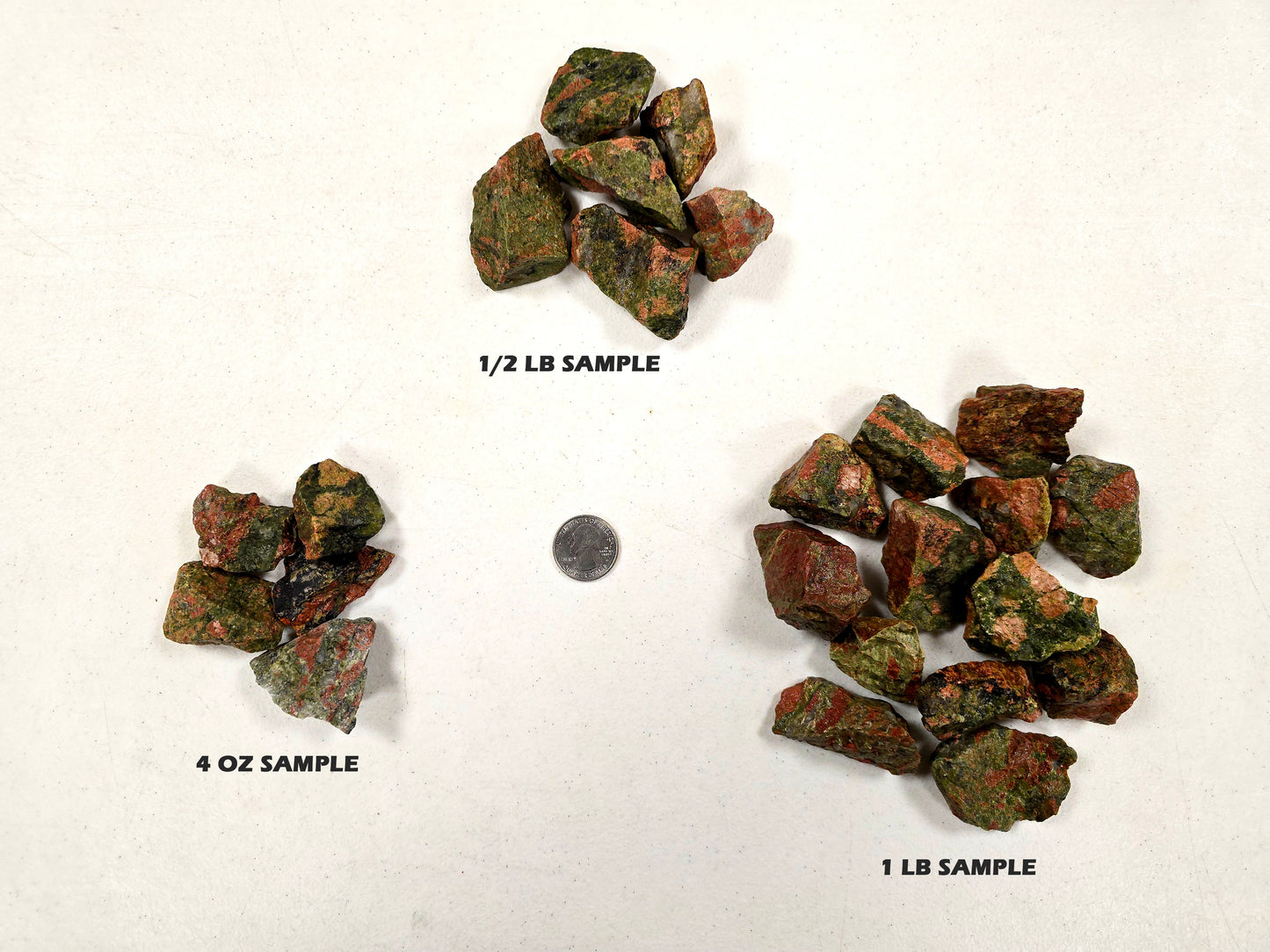 Unakite Rough Stones Bulk from South Africa