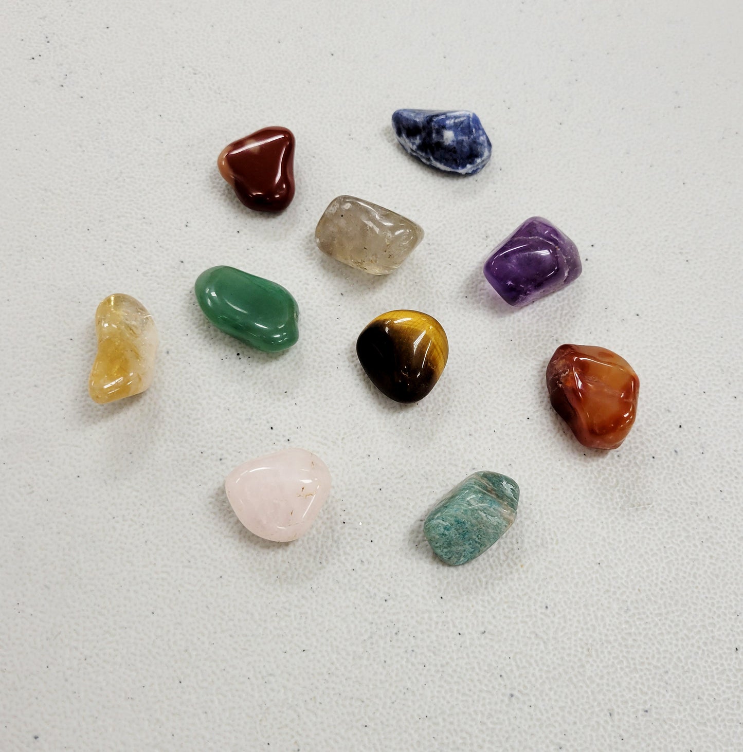 10 PIECE Small Tumbled Crystals Set