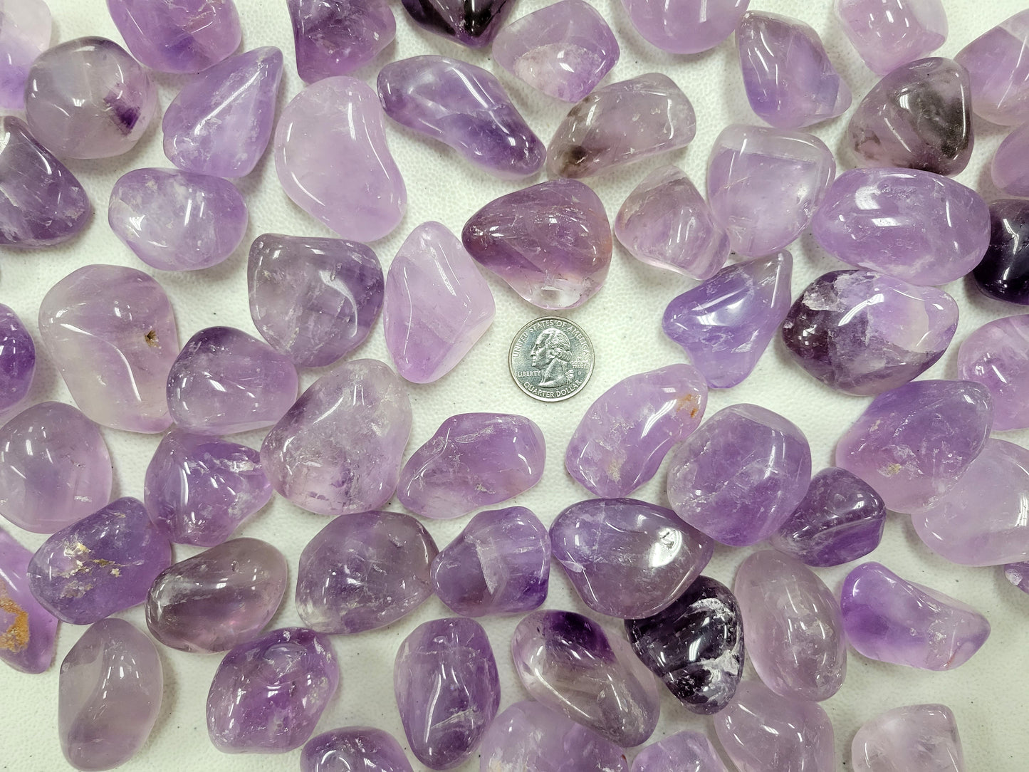 Large Tumbled Amethyst Crystals