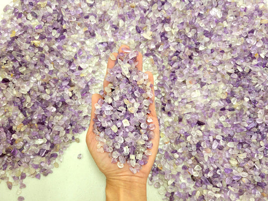 Tumbled Amethyst Chips Bulk