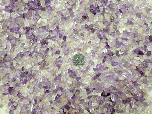 Tumbled Amethyst Chips Bulk