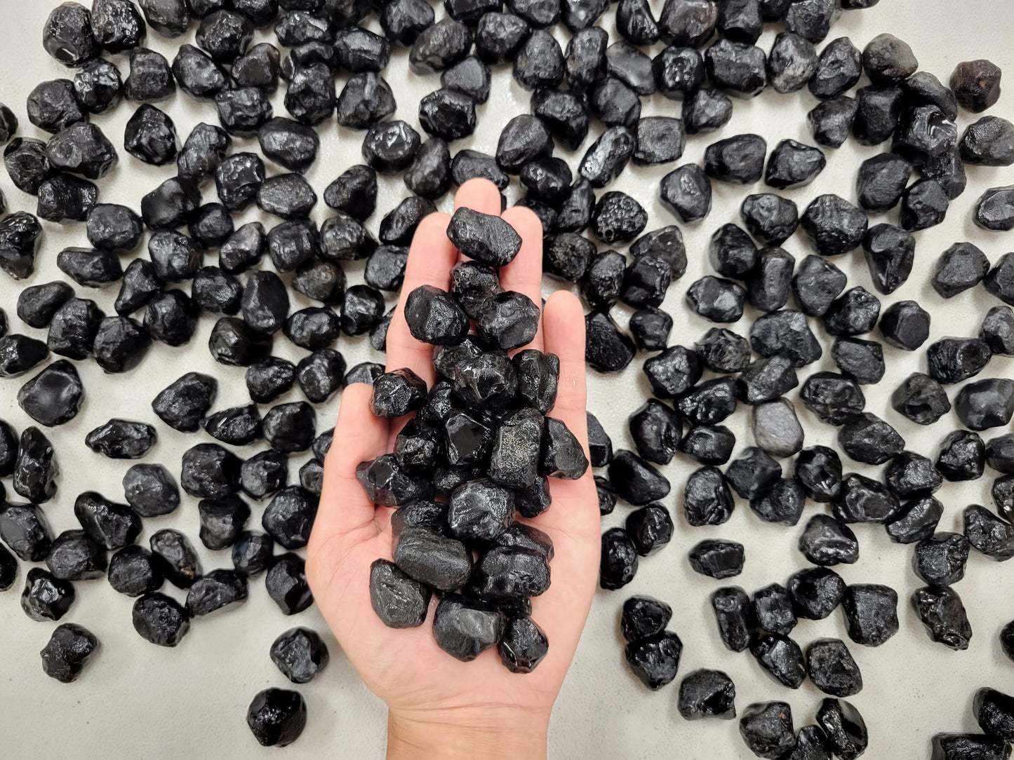 Obsidian Apache Tears Crystals Bulk