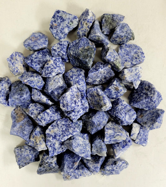 Blue Quartz Rough Stones Bulk