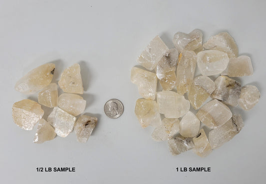 Caramel Calcite Crystals - Rough Stones Bulk