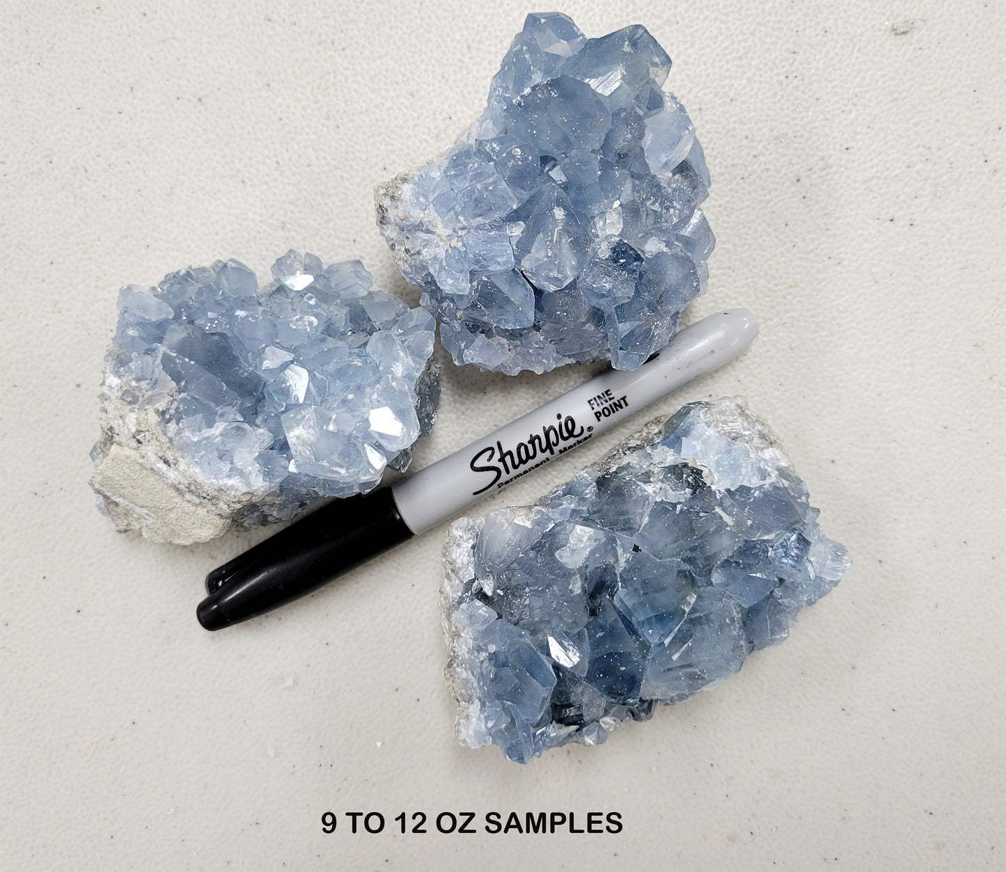 Raw Celestite Clusters - Celestite Geodes