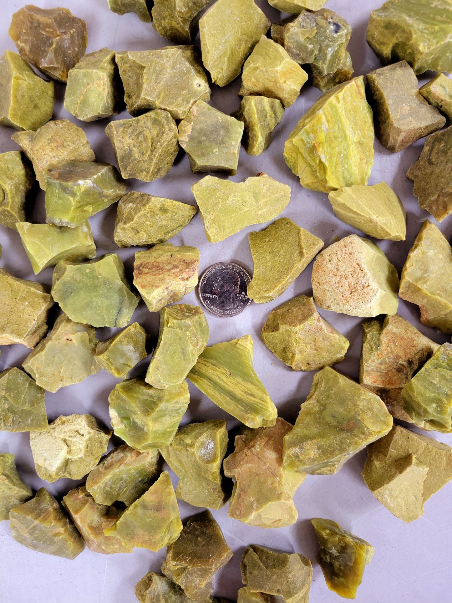 Green Opal - Rough Stones Bulk