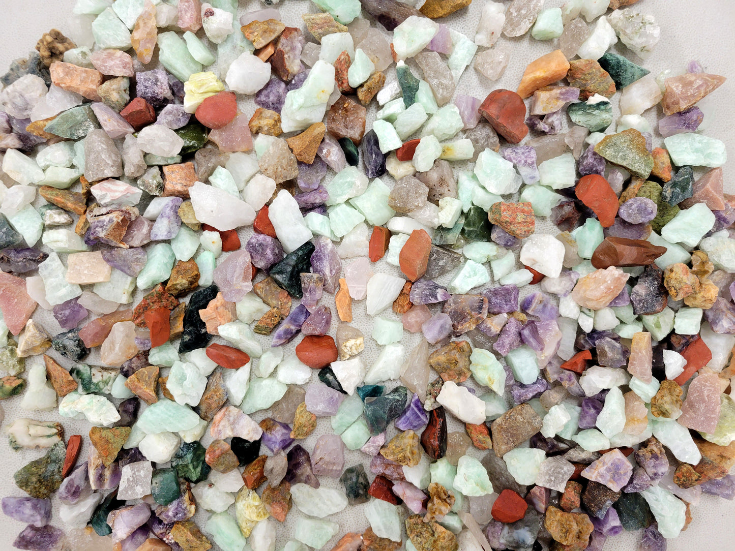 Tiny India Crystals Mix Bulk Small Rough Stones