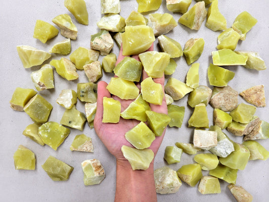 Natural Lemon Quartz Crystal - Rough Stones Bulk