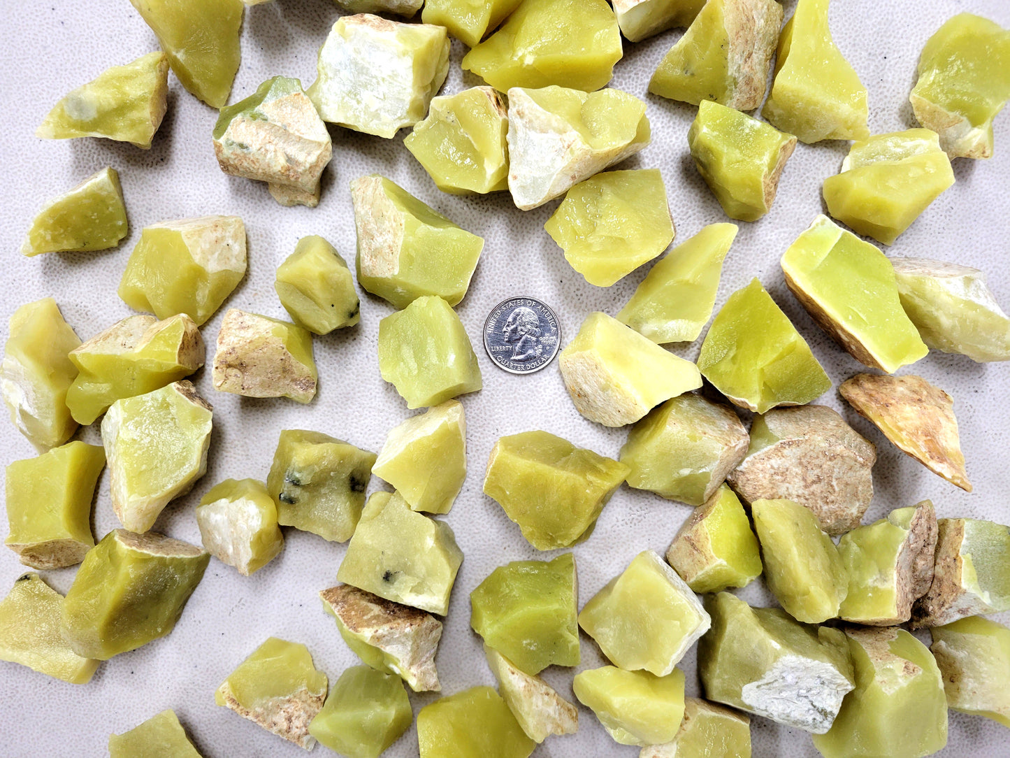 Natural Lemon Quartz Crystal - Rough Stones Bulk