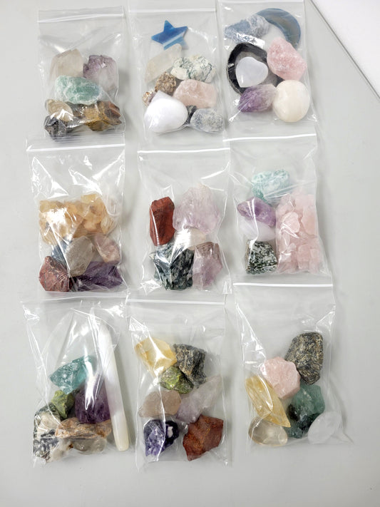 MYSTERY CRYSTAL BAG - Random Pick by the weight 1 LB to 3 LBS