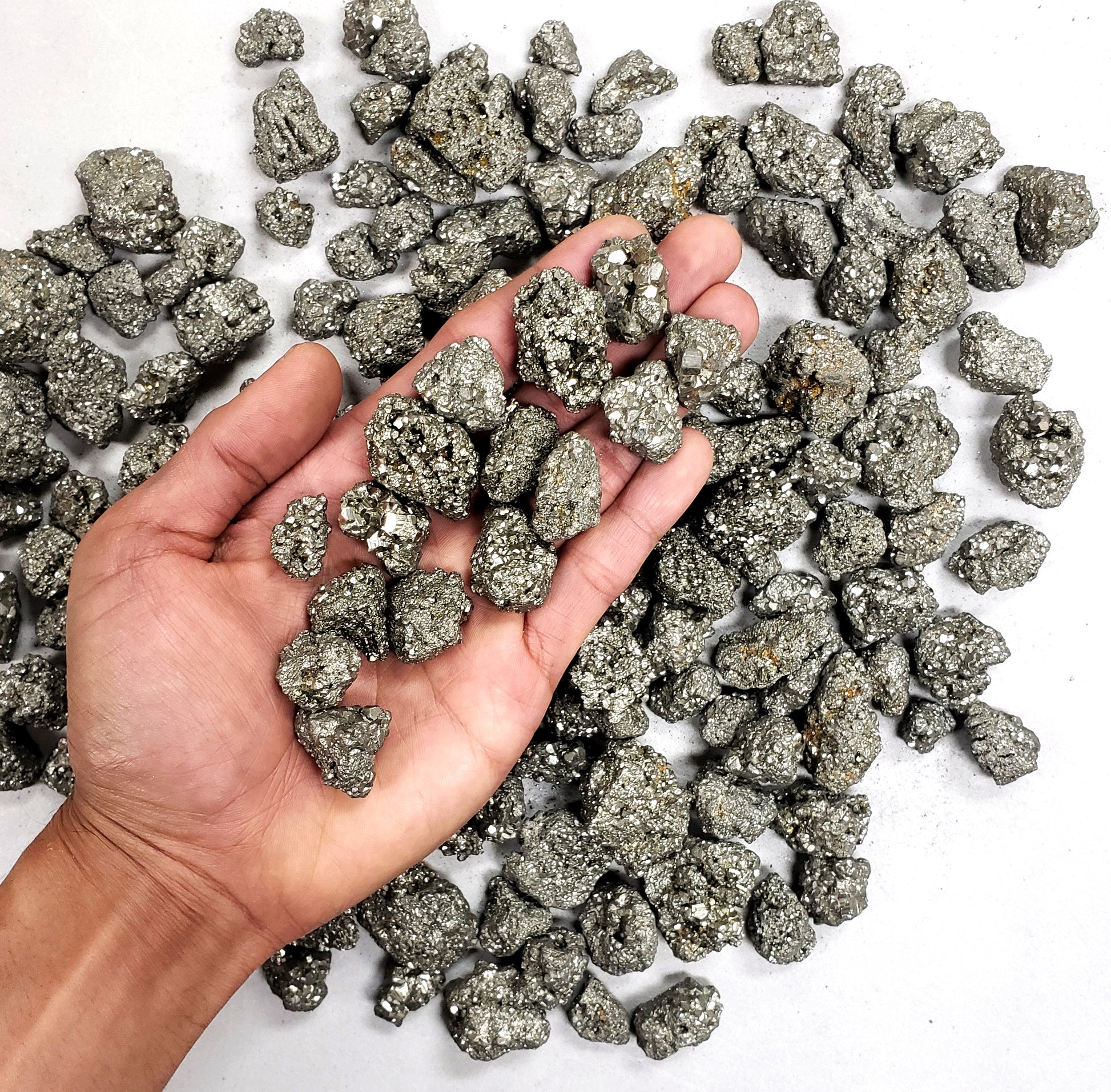 Pyrite Crystal Small Chunks - Rough Stones Bulk