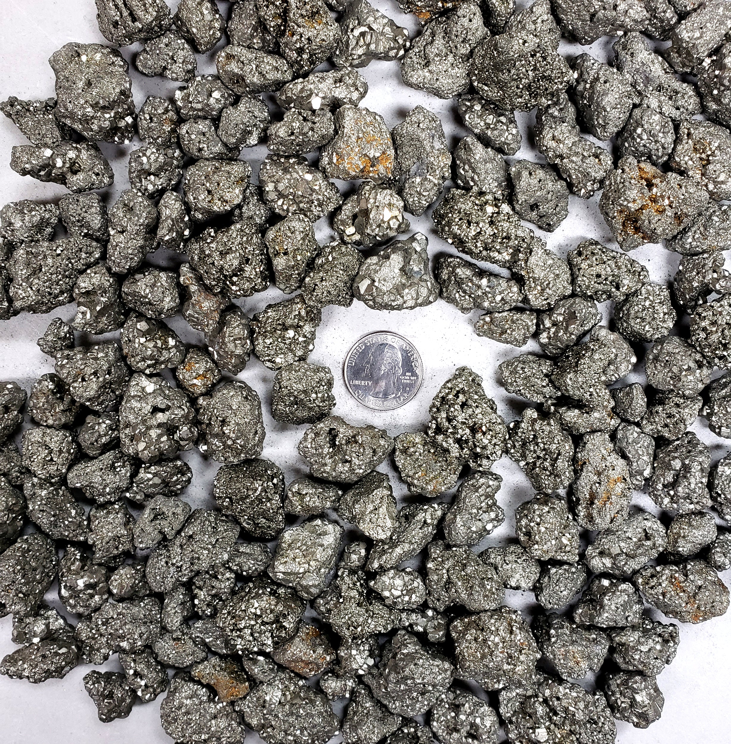 Pyrite Crystal Small Chunks - Rough Stones Bulk – VINACRYSTALS
