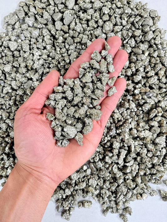 Pyrite Mini Chips - Rough Stones Bulk