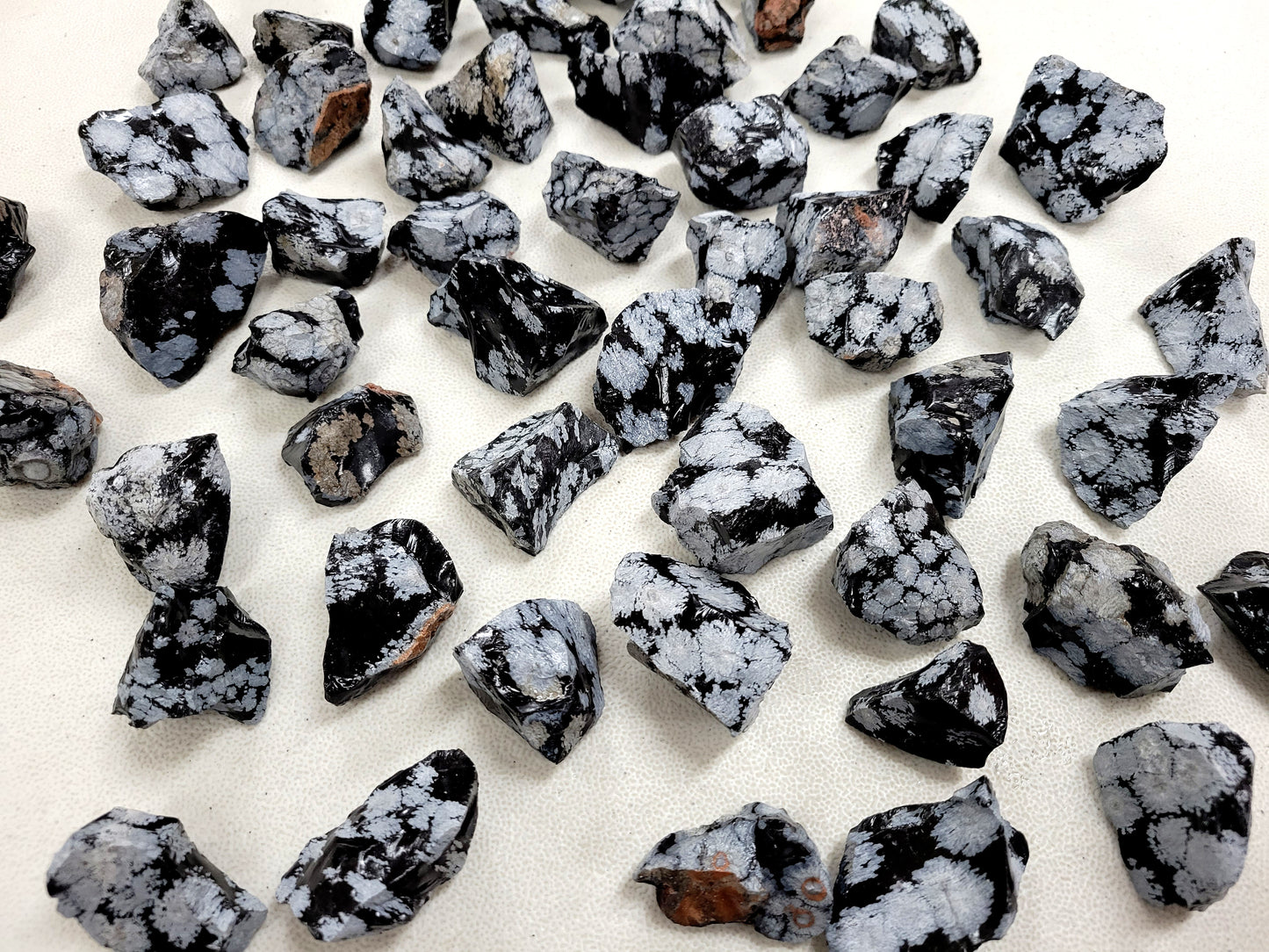 Snowflake Obsidian from Mexico - Bulk Rough Stones