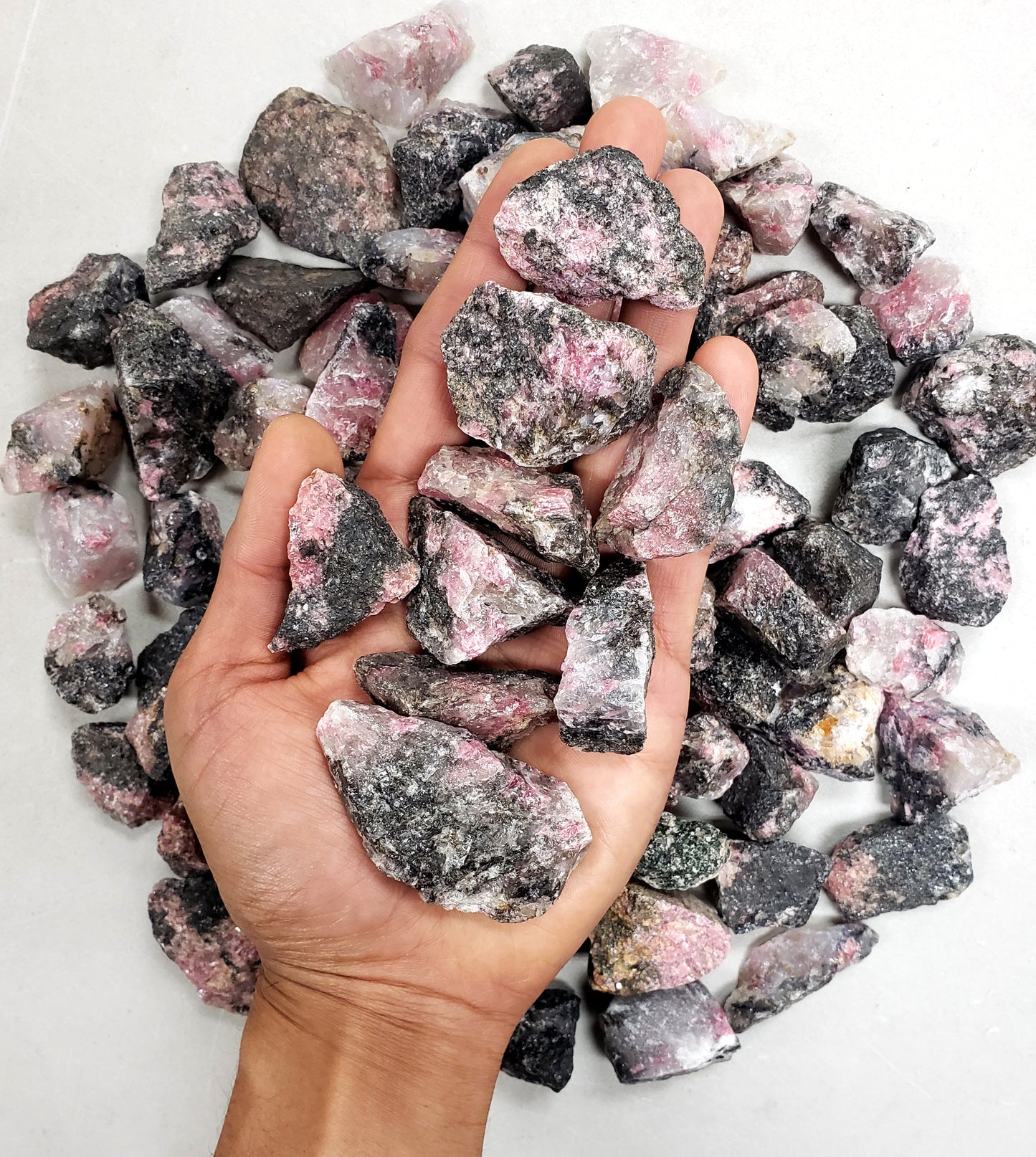 Rhodonite - Rough Stones Bulk