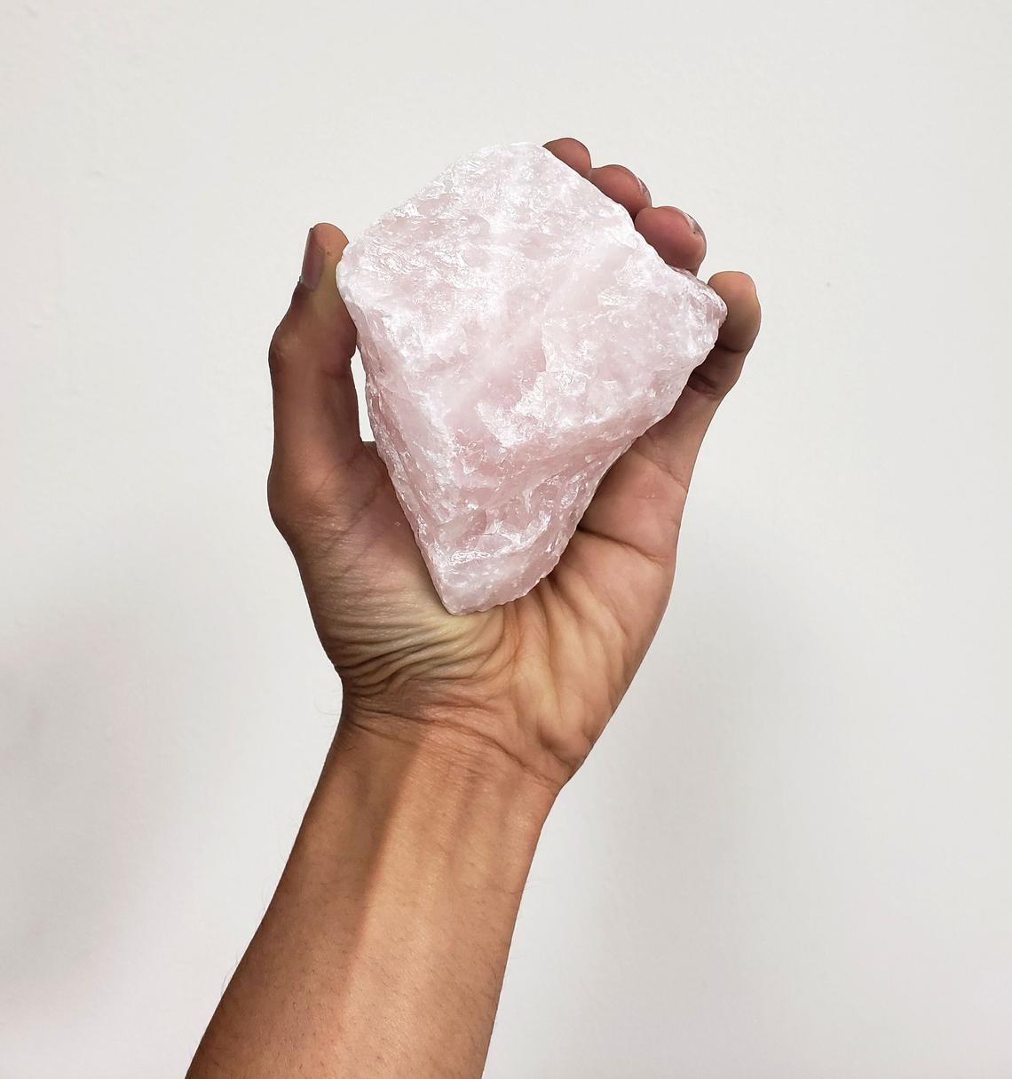 GIANT Rose Quartz Specimen