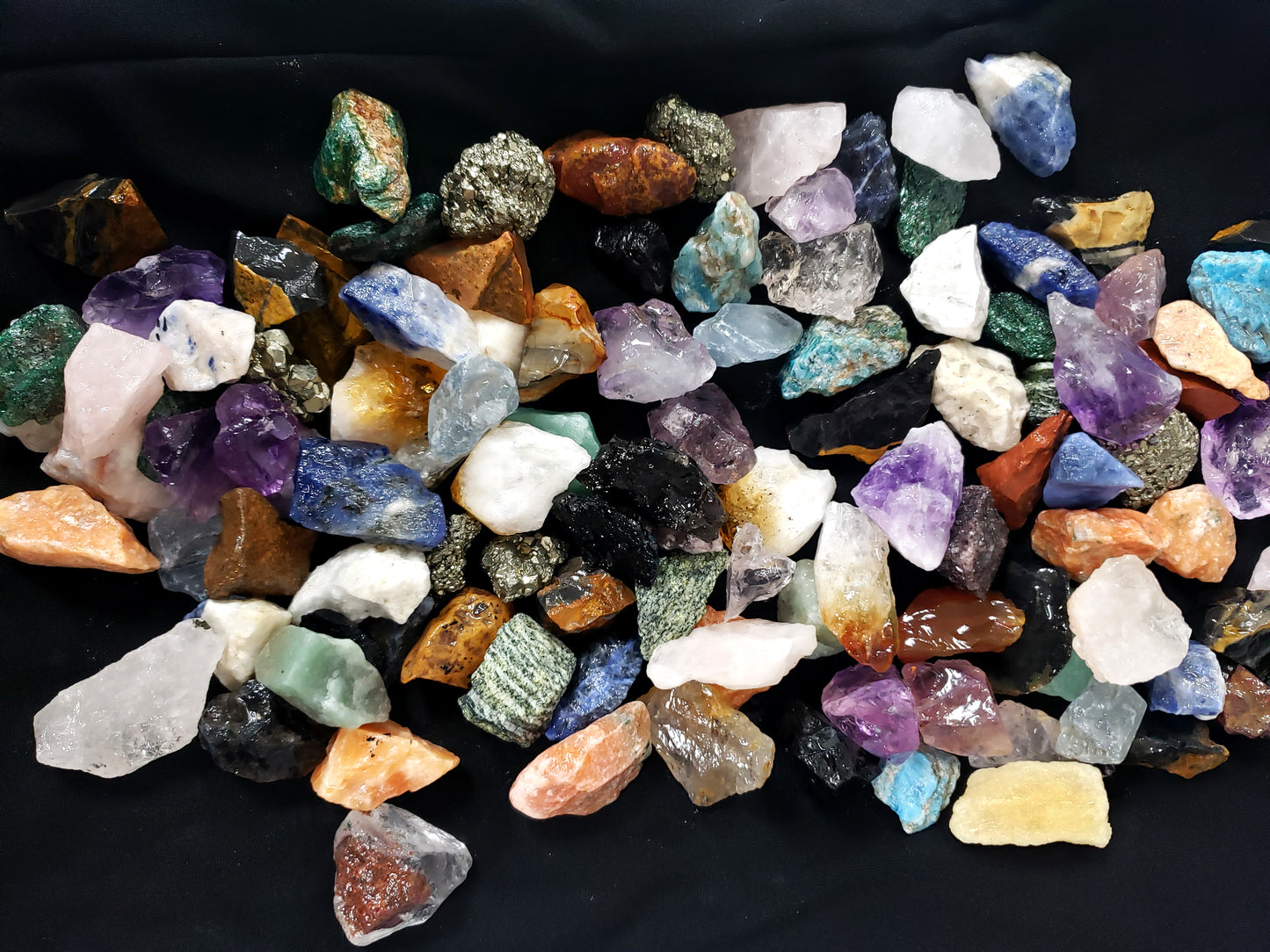 Raw Crystal Chunks - Assorted & Random Mix