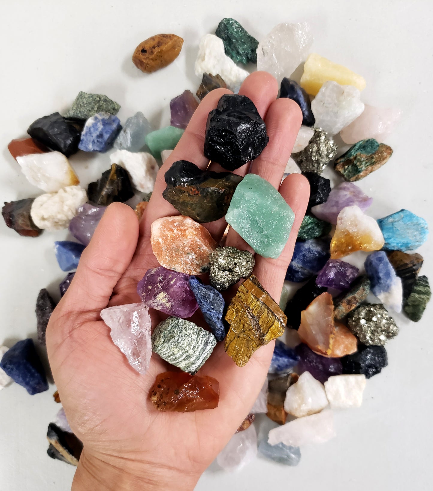 Raw Crystal Chunks - Assorted & Random Mix