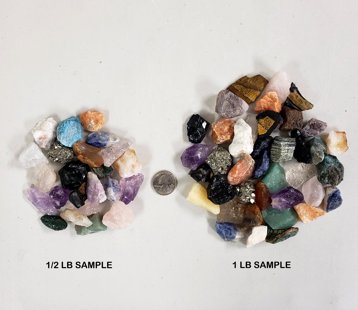 Raw Crystal Chunks - Assorted & Random Mix