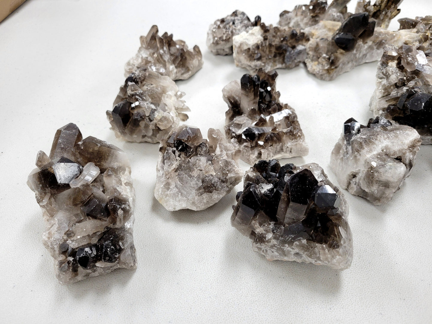 Smoky Quartz Clusters - Natural Smokey Quartz from Brazil