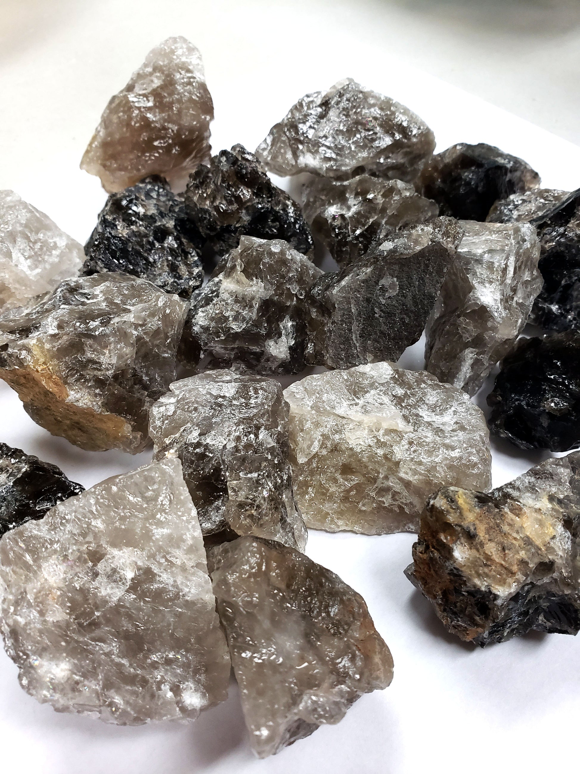 Smoky Quartz Crystals - Rough Stones Bulk