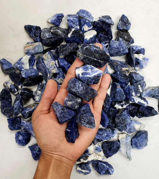 Sodalite Crystals - Rough Stones Bulk