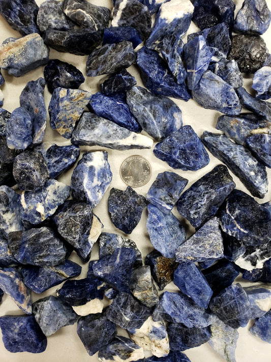 Sodalite Crystals - Rough Stones Bulk