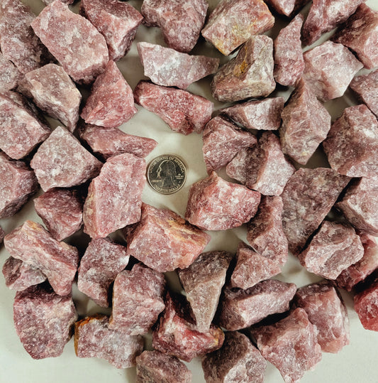 Strawberry Quartz - Rough Stones Bulk