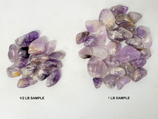 Tumbled Amethyst Crystals - Mixed Size 1/2" to 2"