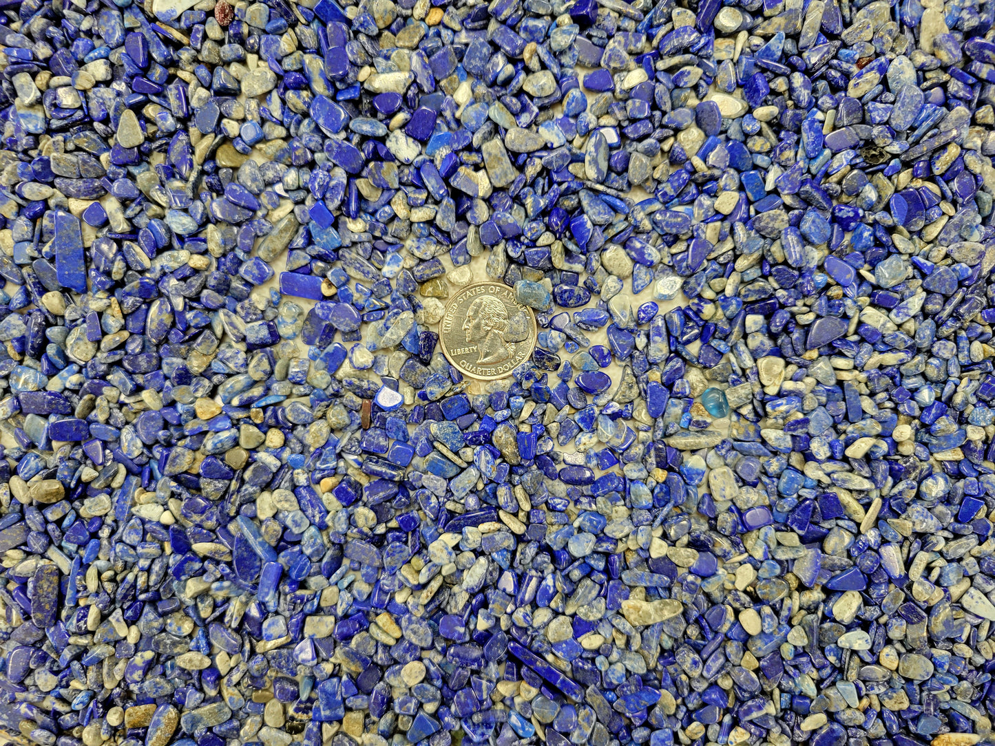 Tumbled Lapis Lazuli Crystal Chips Bulk