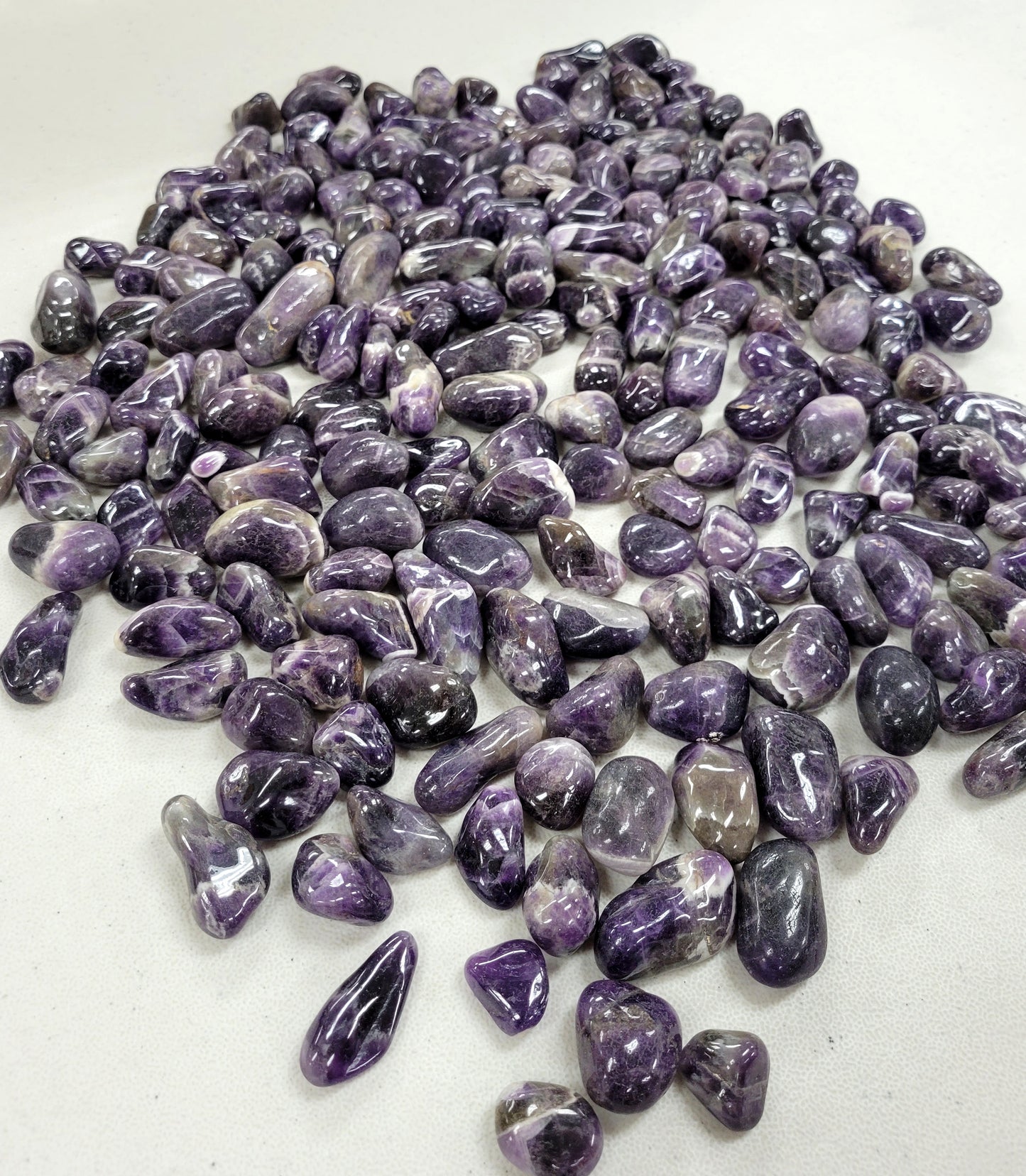 Tumbled Dark Amethyst Crystals - South Africa