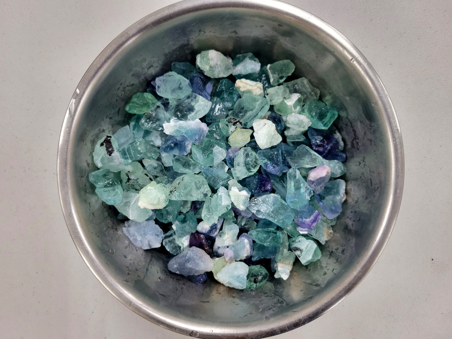 Small Fluorite Crystal Chunks - Bulk Rough Stones
