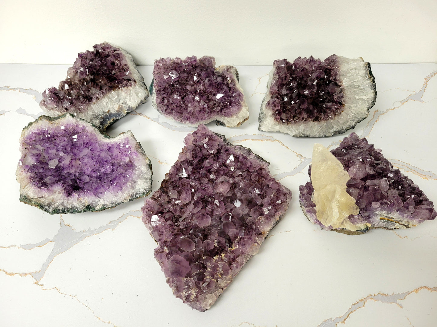 Giant Amethyst Crystal Clusters - Unique One Of A Kind Collector Pieces