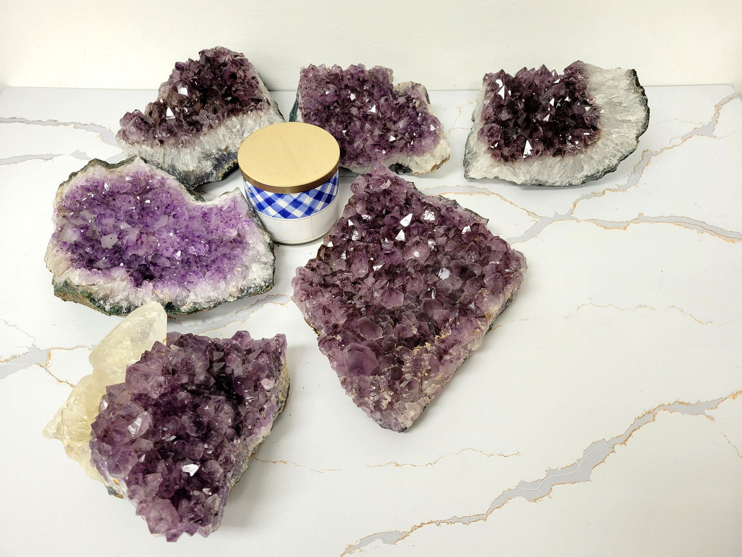 Giant Amethyst Crystal Clusters - Unique One Of A Kind Collector Pieces