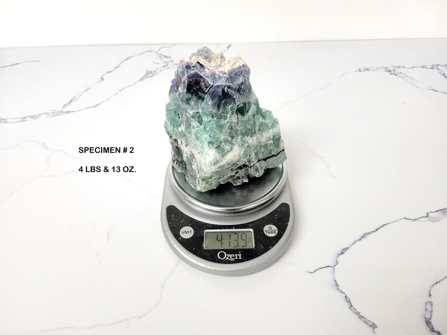 Giant Fluorite Crystal Chunks - One Of A Kind Pieces